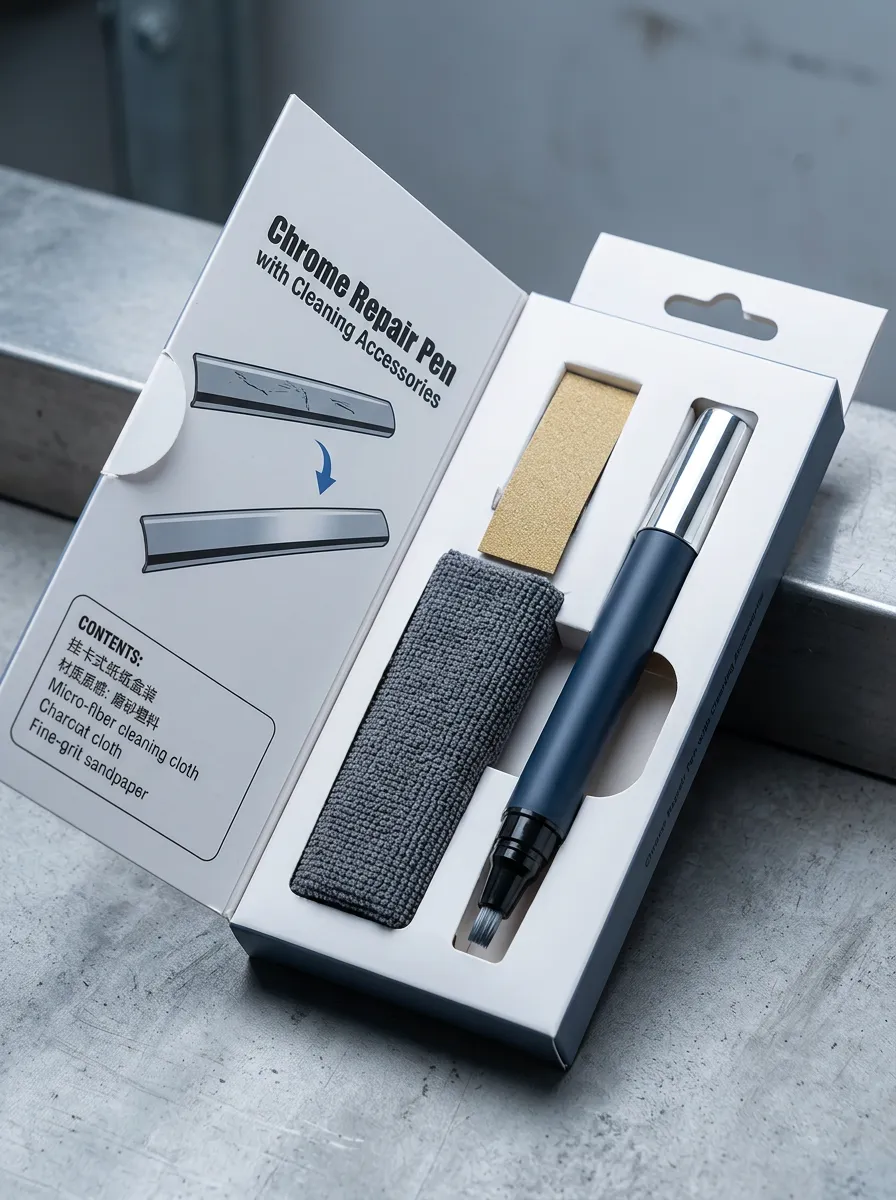 Printed Chrome Pen for Automotive Scratch Touch-Ups