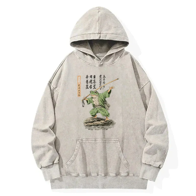 Samurai Frog Art Hoodie