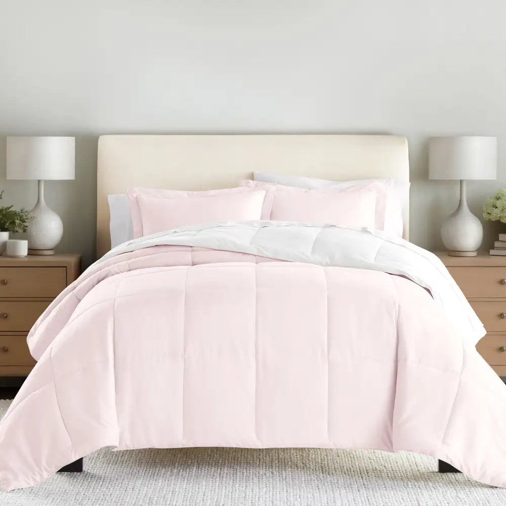 Reversible Down Alternative Comforter Set