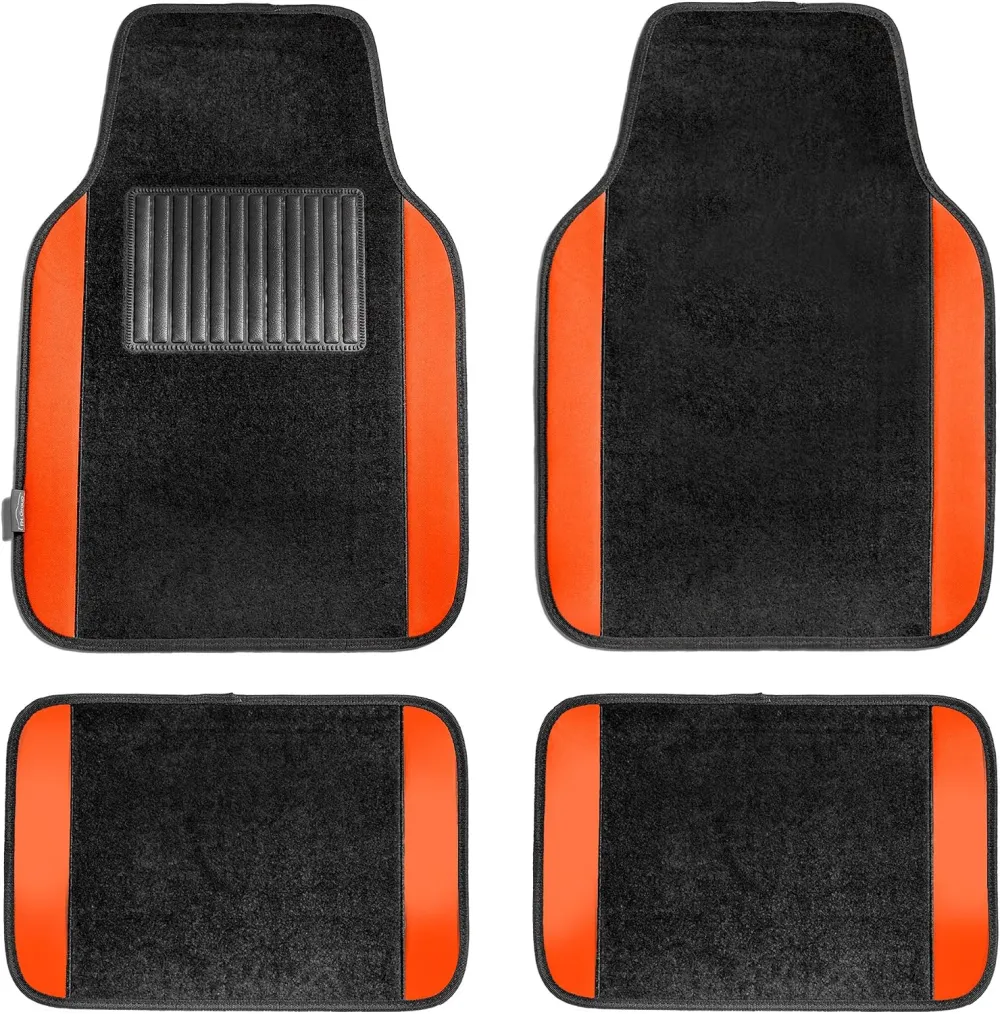 Universal Carpet Automotive Floor Mat Set