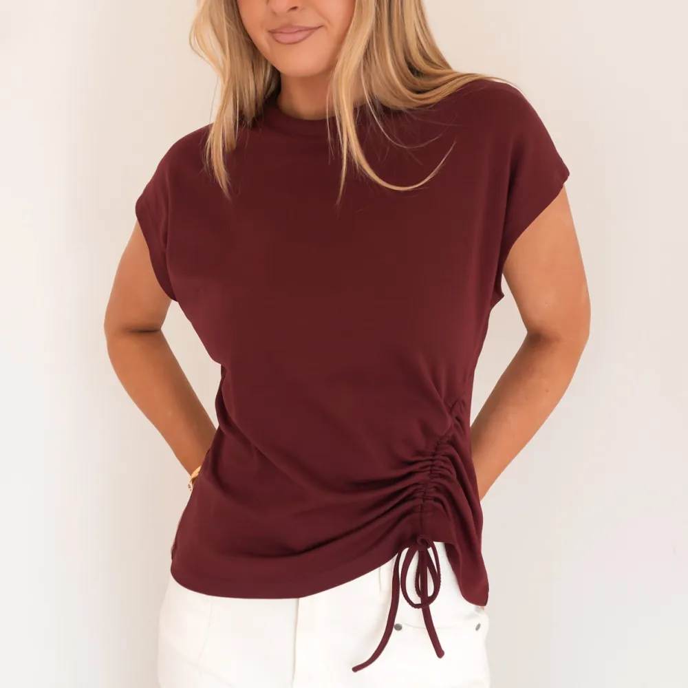 Ribbed Essential Choice Casual Tee