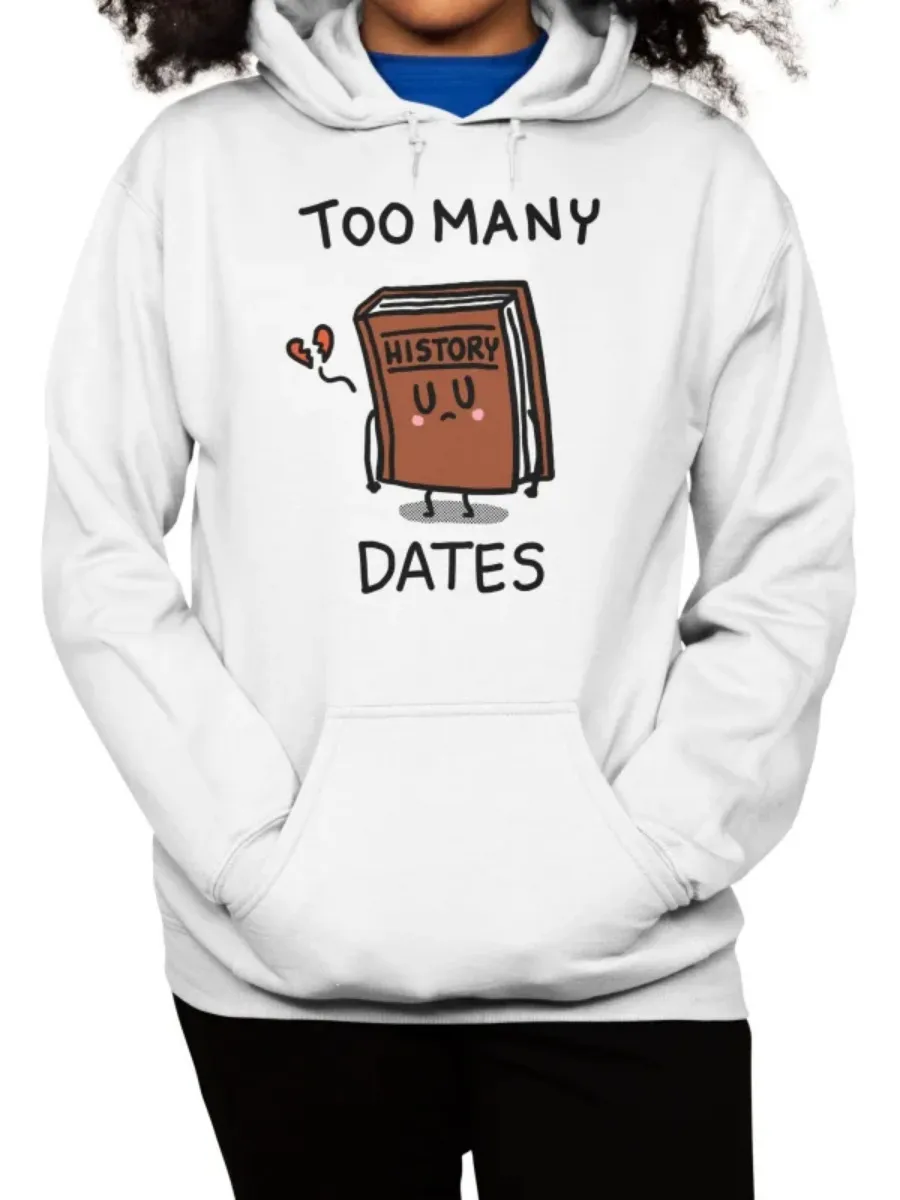 Cartoon History Book Hoodie