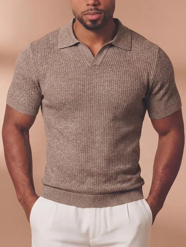 Brown Clean Fit Shirt Clean Cut