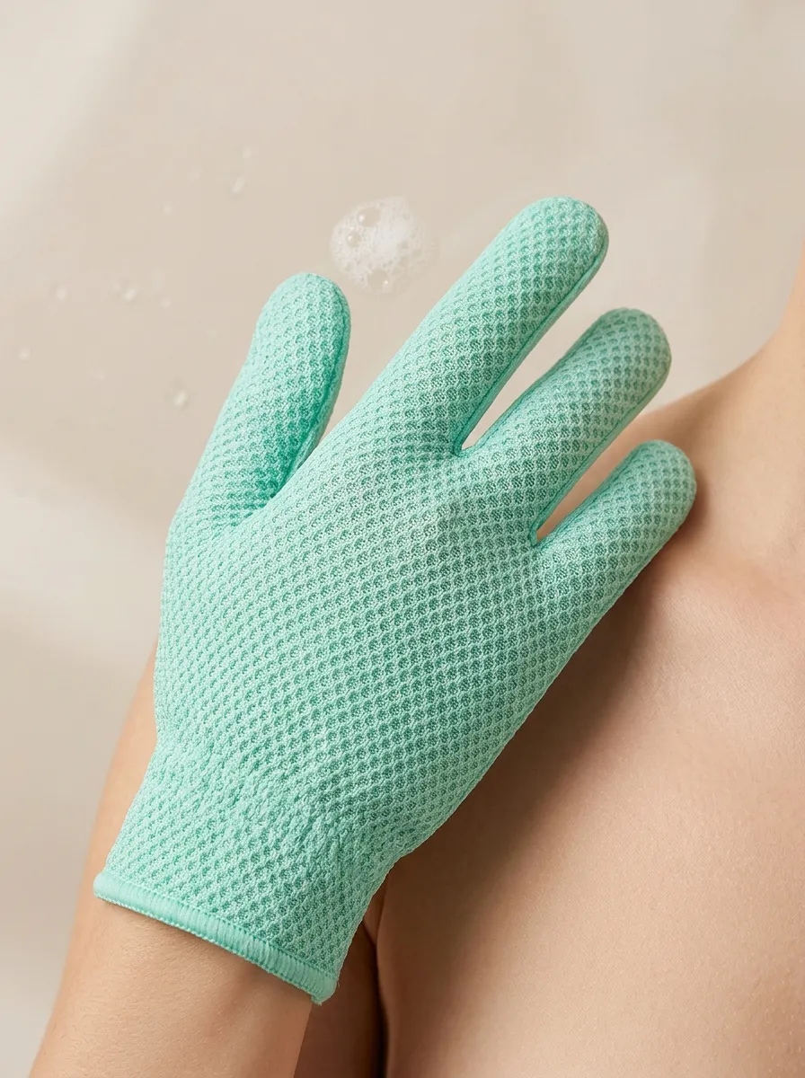 Bathing Textured Exfoliating Bath Exfoliating Glove