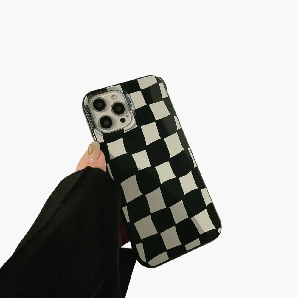 Geometric Glossy Phone Case