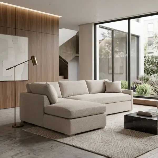 Sleeper Boucle Sofa