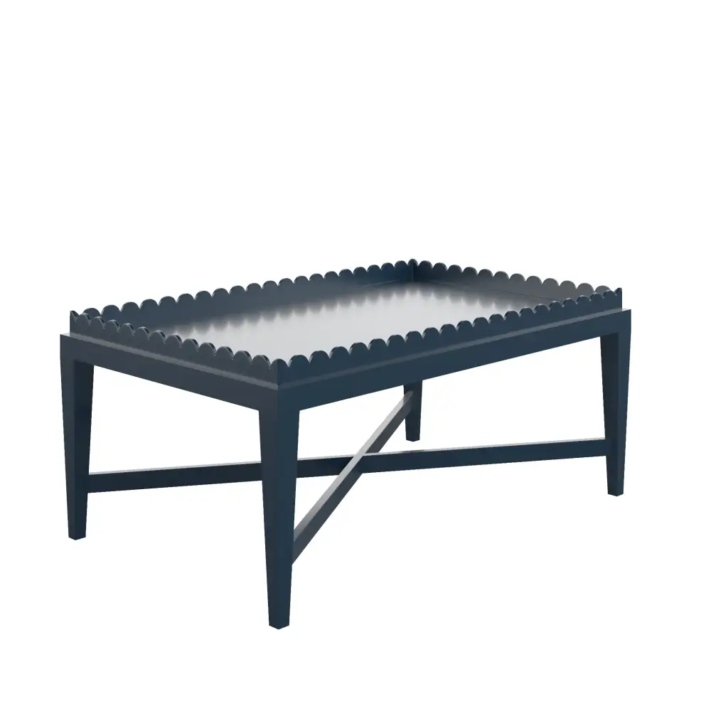 Scalloped Coffee Table