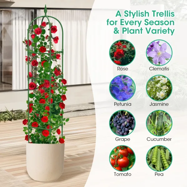 Obelisk Garden Trellis