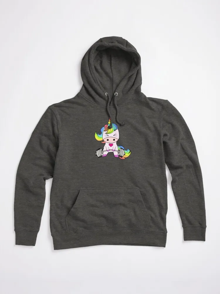 Funny Unicorn Weightlifting Hoodie