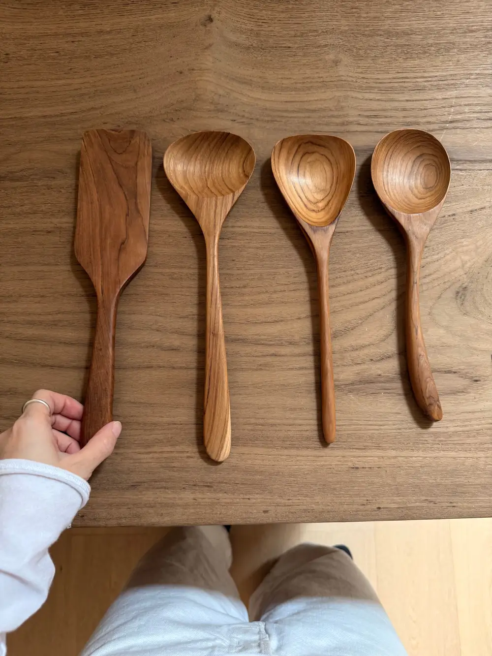 Teakwood Cooking Cutlery