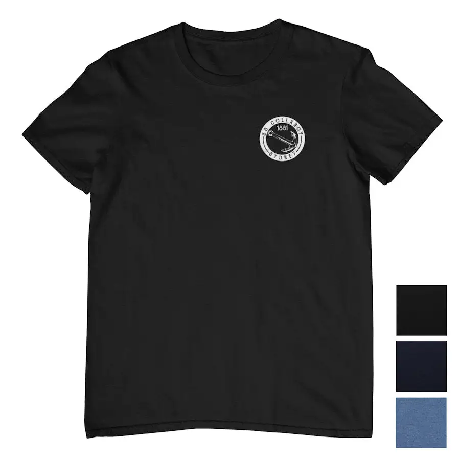 Anchor Chest Logo Cotton T-Shirt