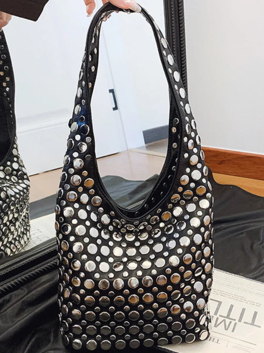 Rosalie Studded Leather Bag