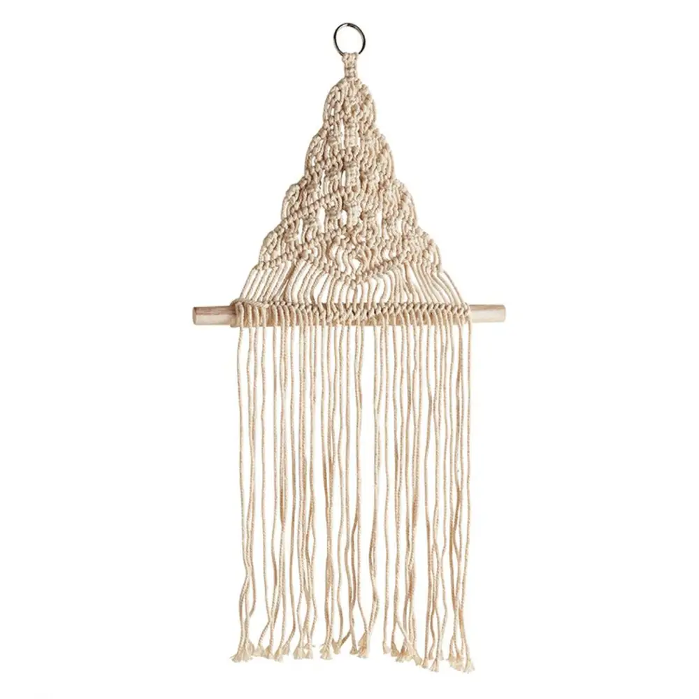 Triangle Knitted Wall Hanger