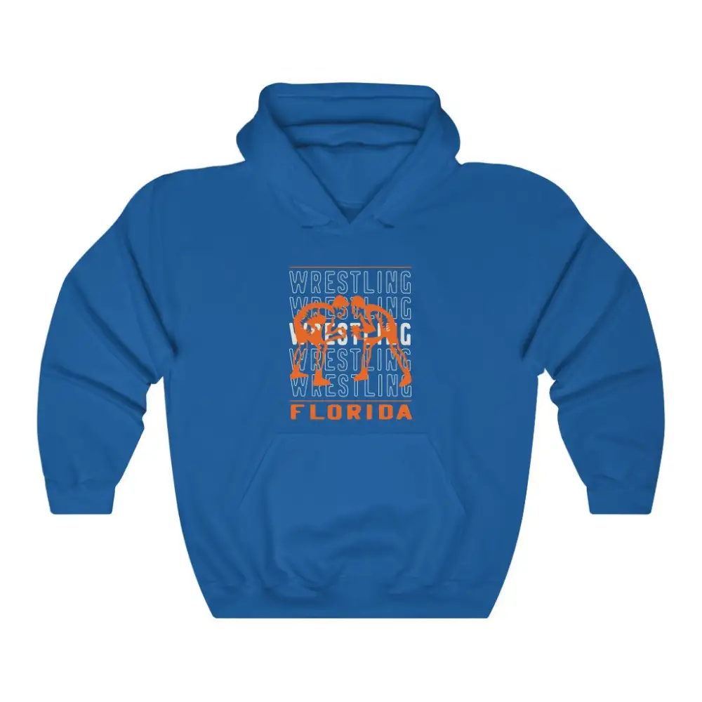 Everyday Clean Lettering Wrestling Graphic Pullover Hoodie