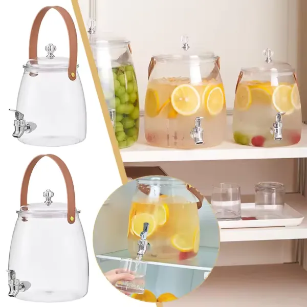 Beverage Dispenser with Spigot and Filter