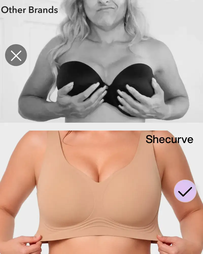 Seamless Wireless Full-Coverage Pullover Bra