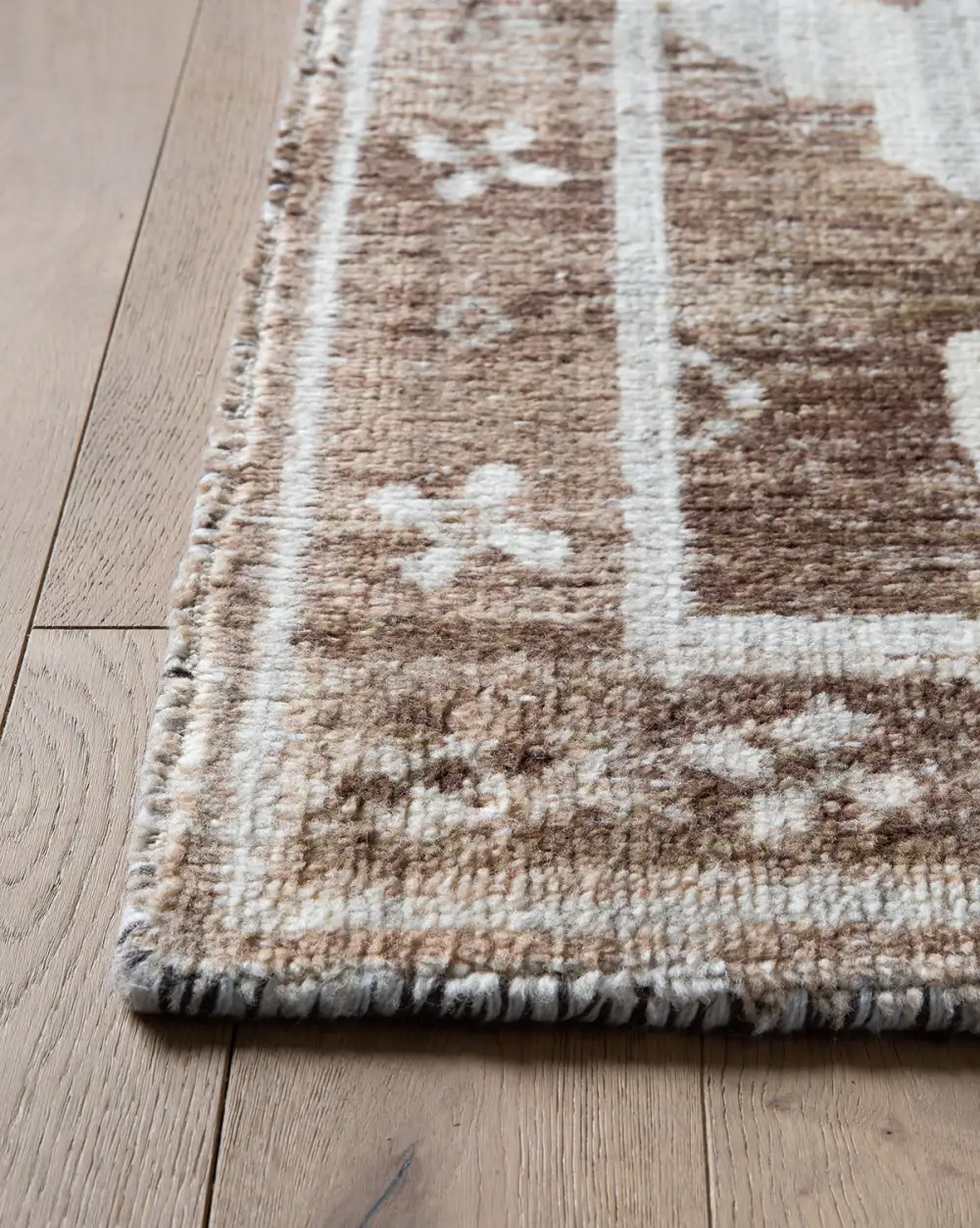 Botanical Handwoven Wool Area Rug