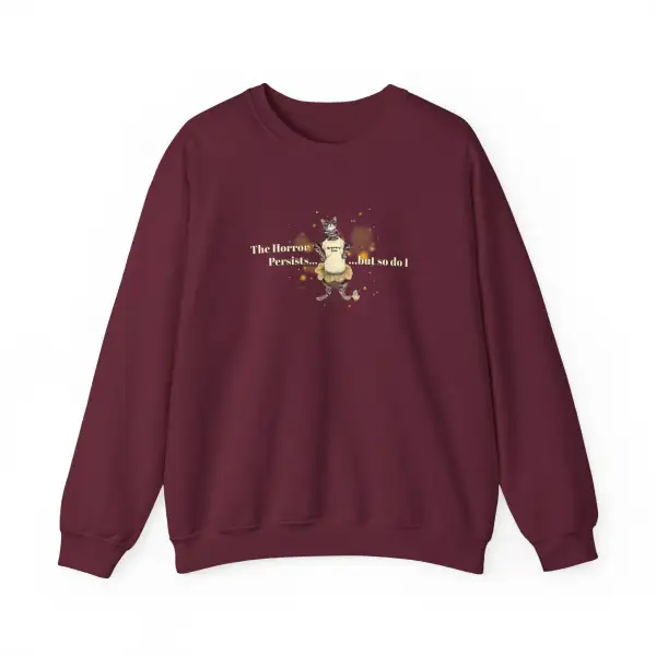 Brave Cat Graphic Crewneck Sweatshirt