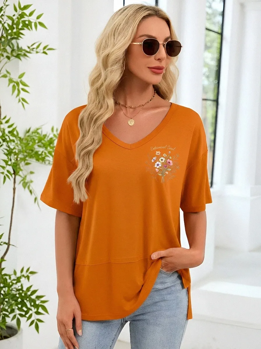 Botanical Soul Wildflower T-Shirt Classic