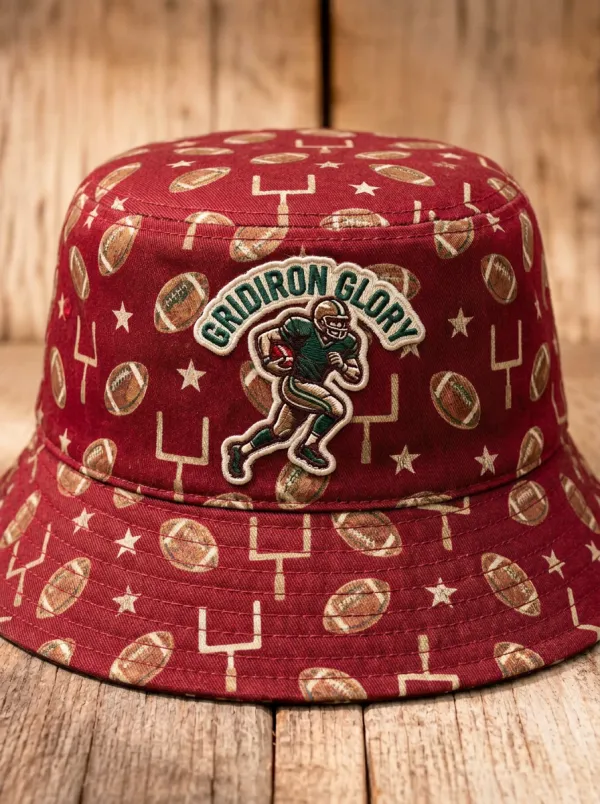 Gridiron Glory Football Bucket Hat