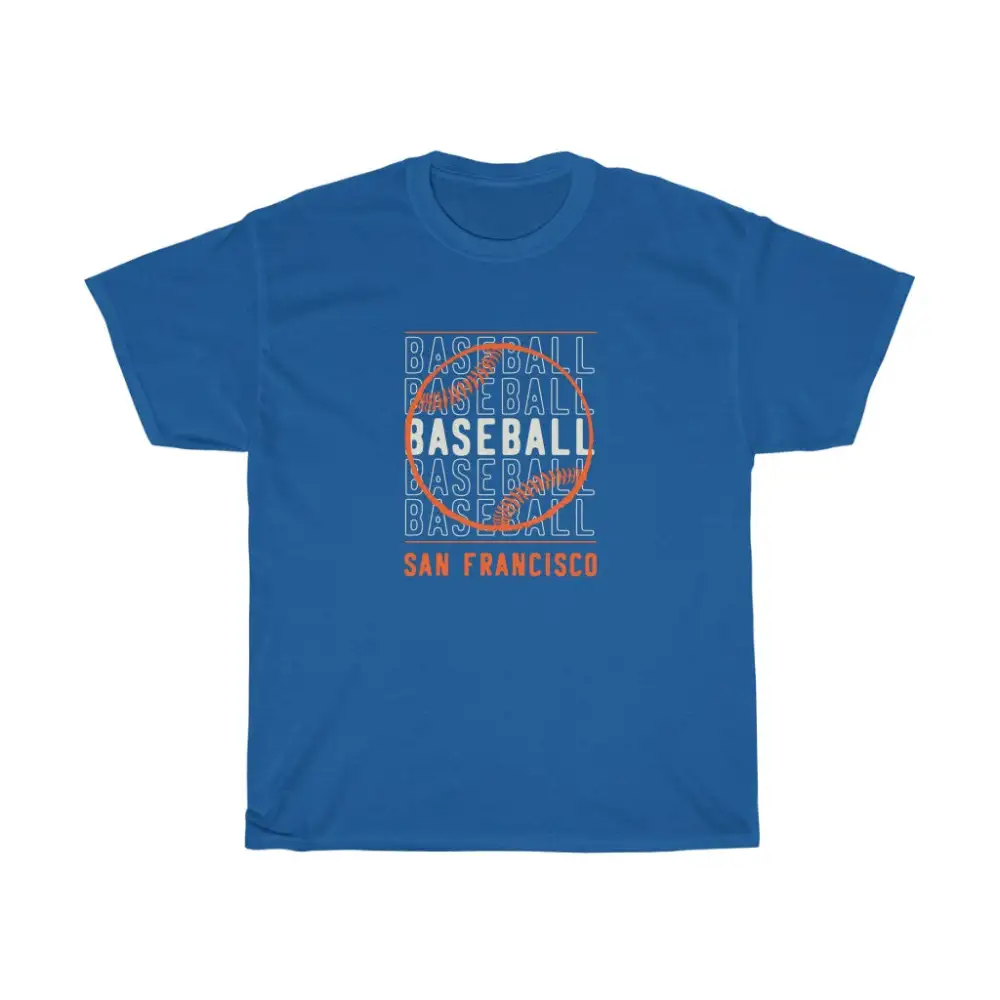 Baseball San Francisco with Baseball Graphic T-Shirt