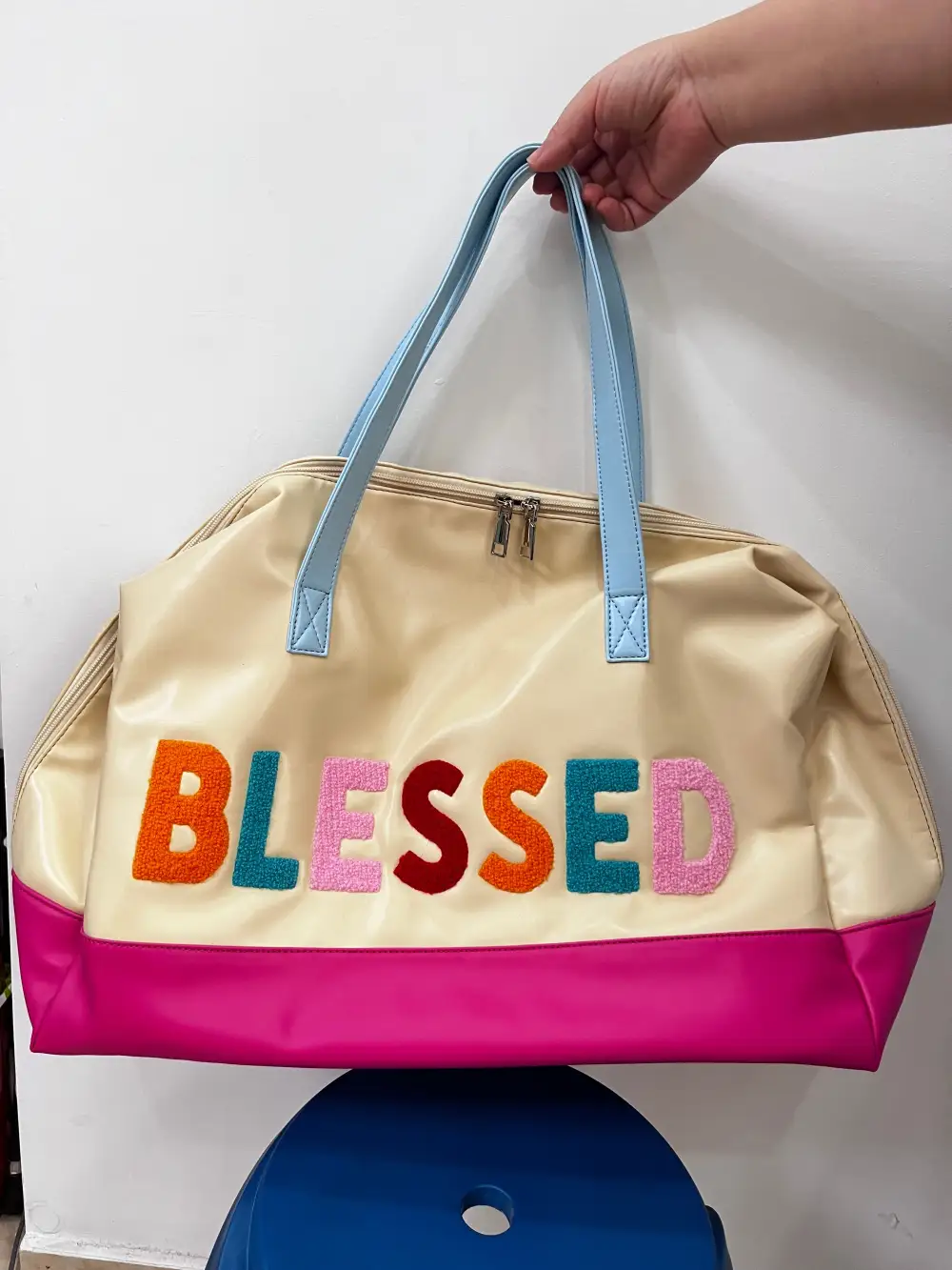 Charming Motif Travel Duffel
