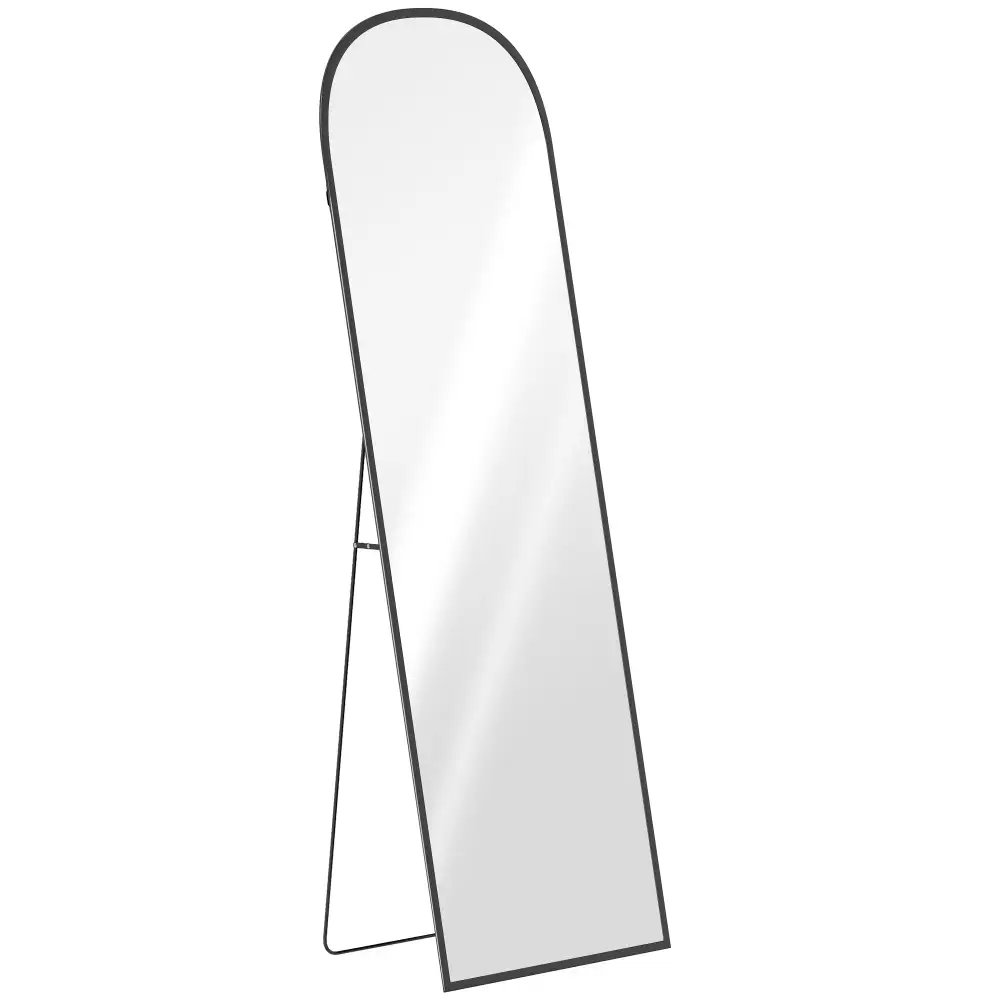 Tall Aluminium Standing Mirror