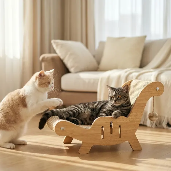 Interactive Cat Scratcher Sofa