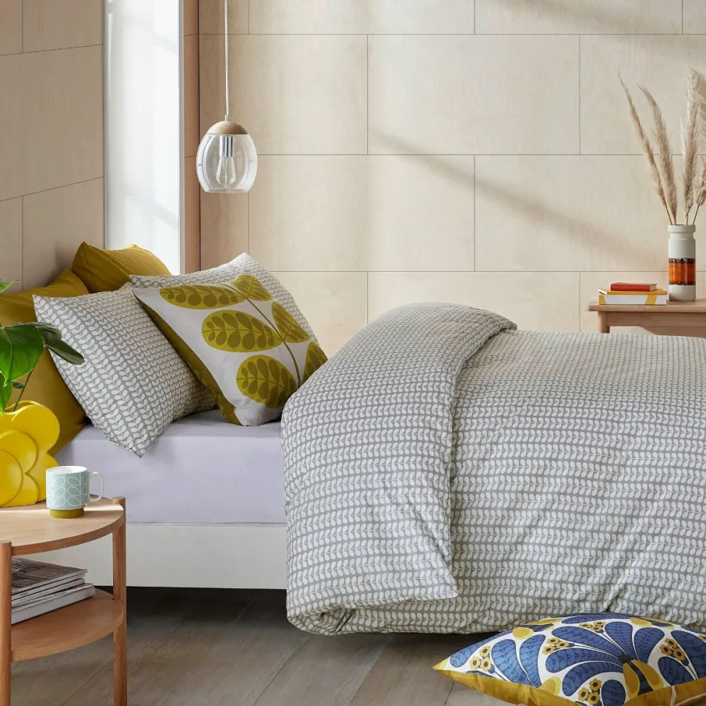 Fresh Bedroom Printed Cotton Duvet Cover Set