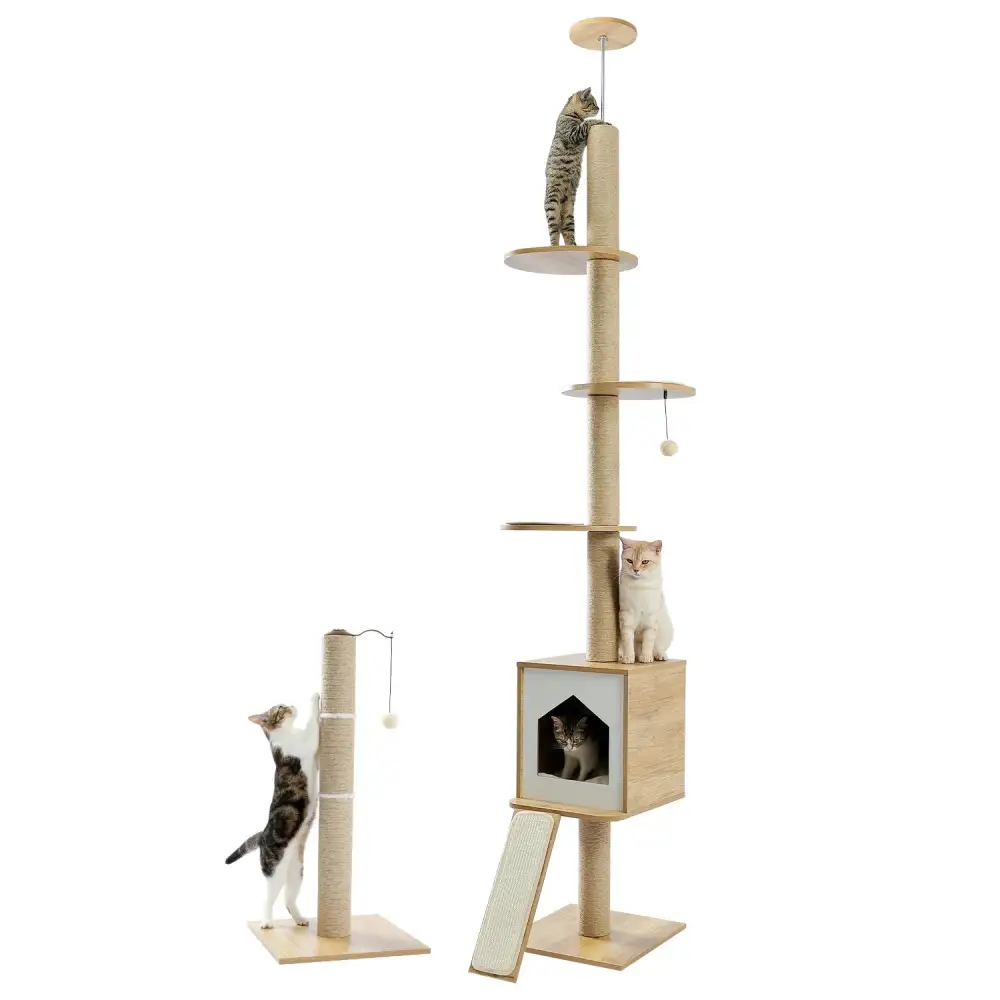 Indoor Pet Activity Tower Cat Tree