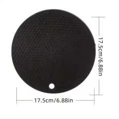2 Pcs Heat-Resistant Silicone Coasters