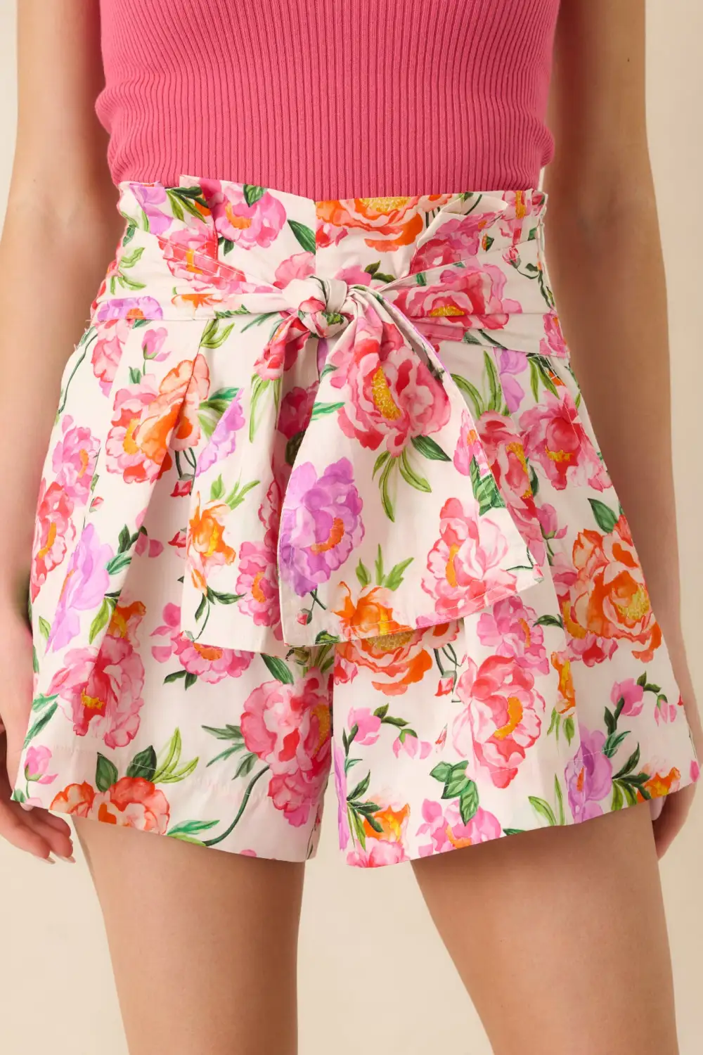 Floral Faith Casual Shorts