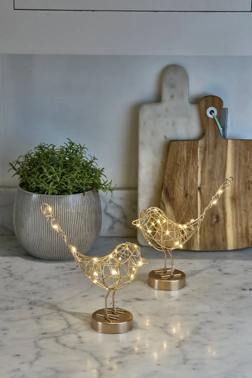 LED Shelf Decorative Bird Light