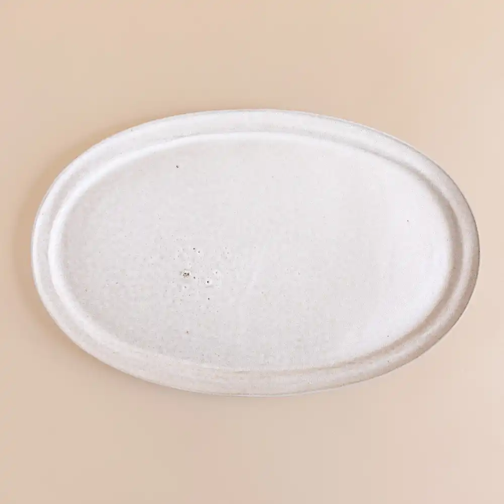Handcrafted Oval Serving Platter