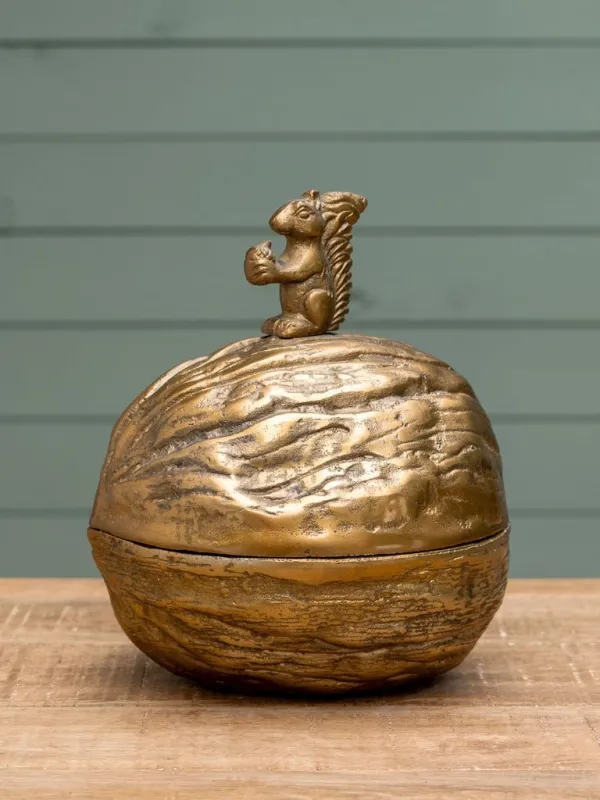 Gold Accent Decorative Storage Box