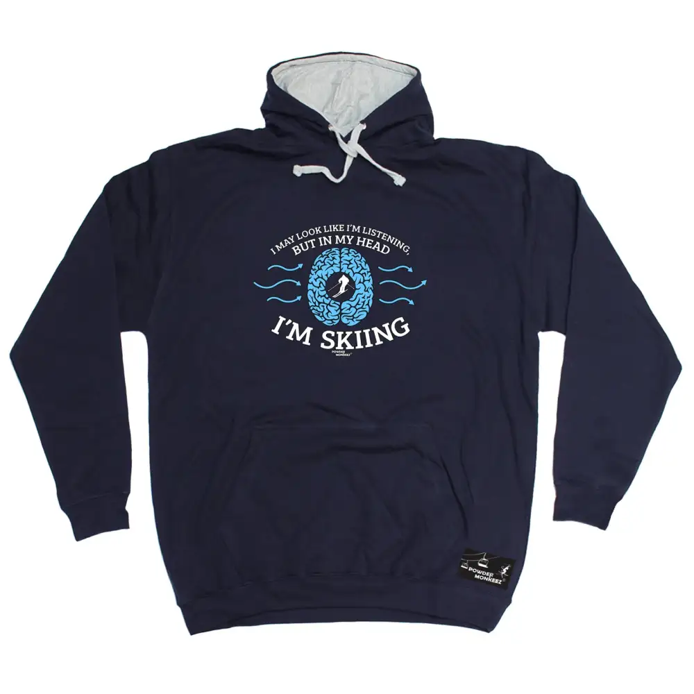 Ski Listening Graphic Hoodie