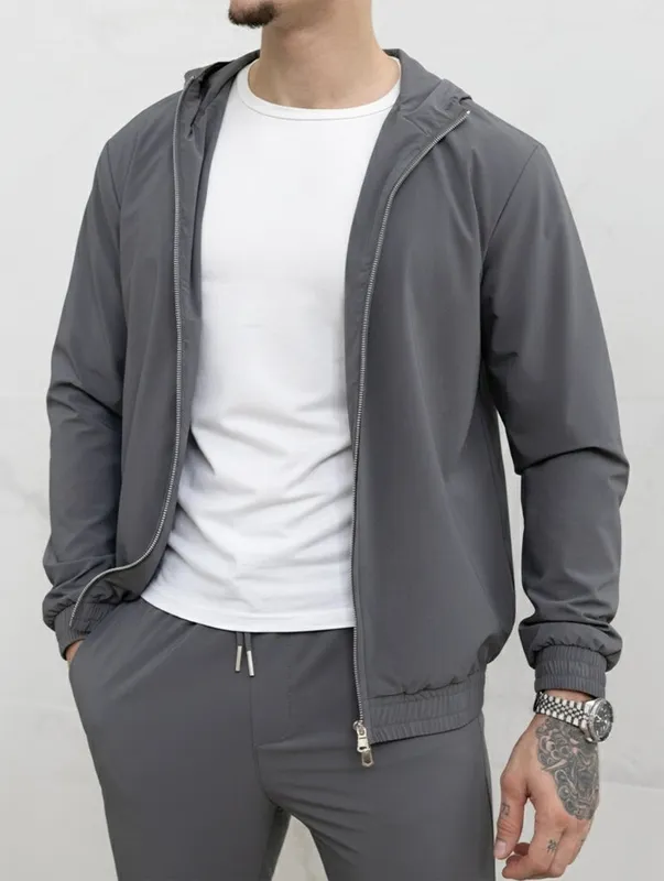 Grey Coordinated Clothing Piece