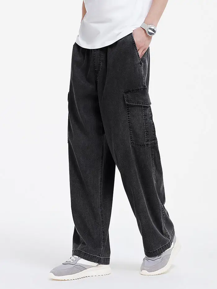Men's Denim Streetwear Denim Pants