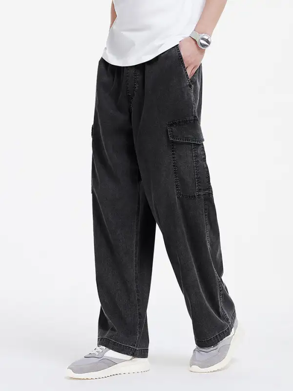 Men's Denim Streetwear Denim Pants
