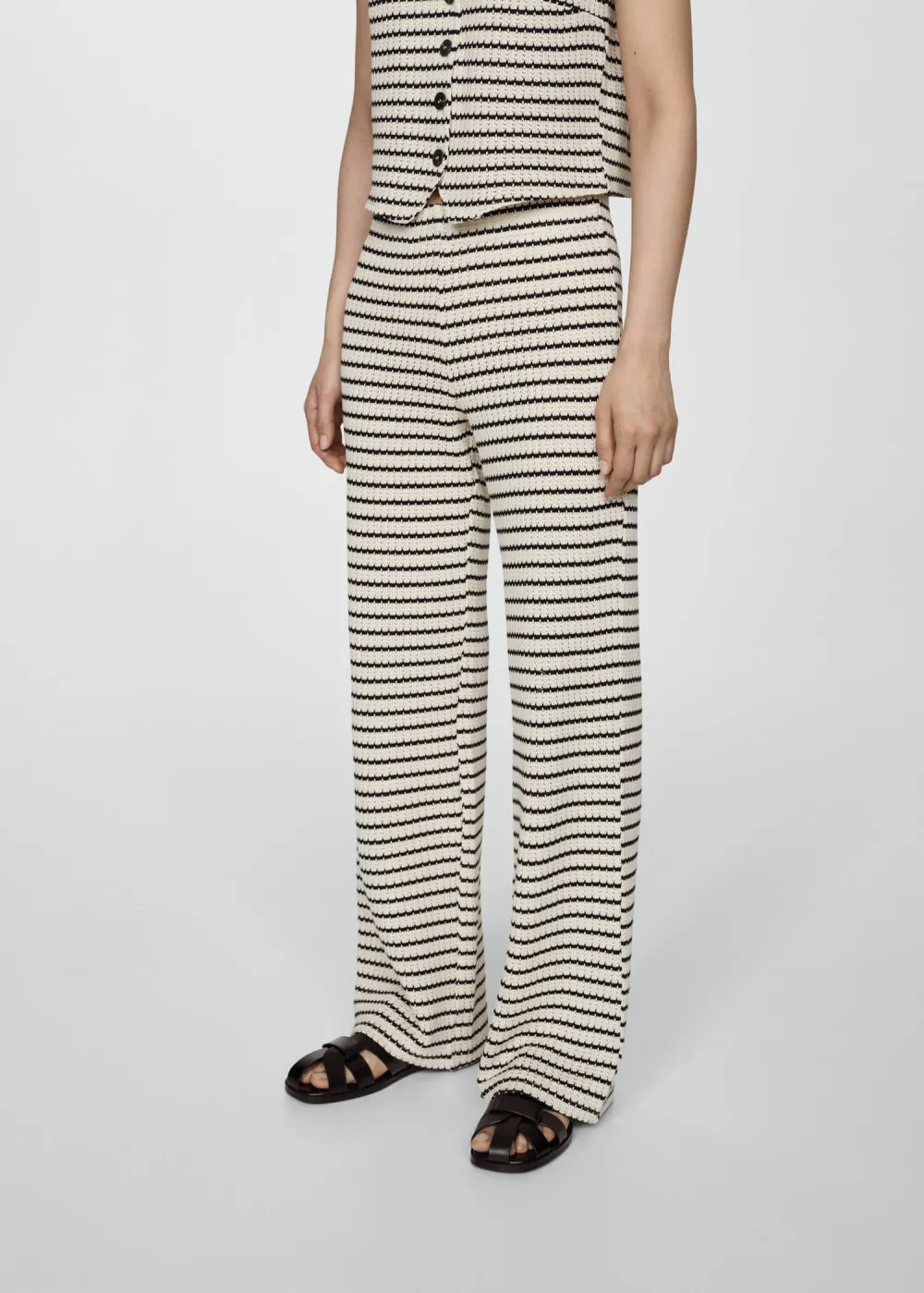 Crochet Striped Pants
