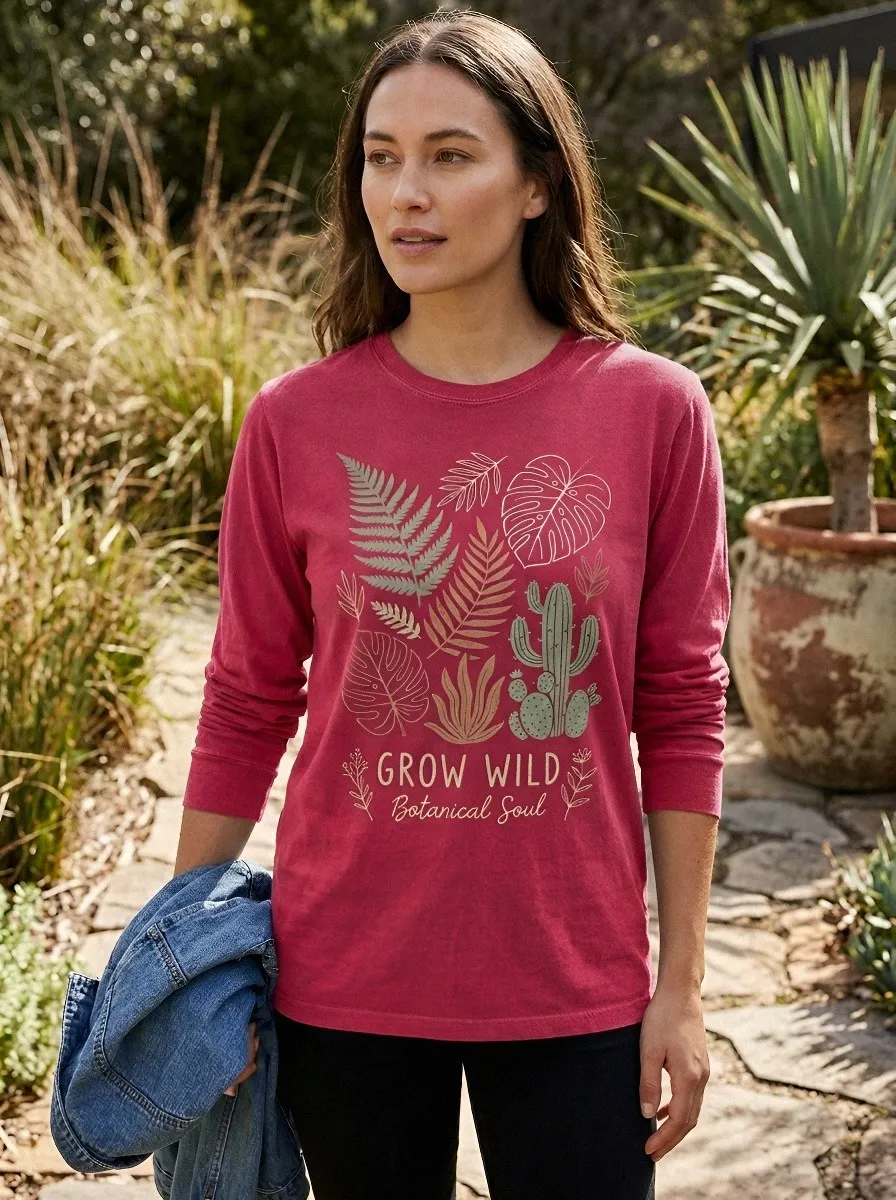 Nature Lover Grow T-Shirt Relaxed