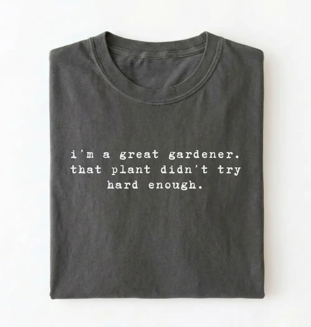 Garden Confidence Graphic Cotton Tee