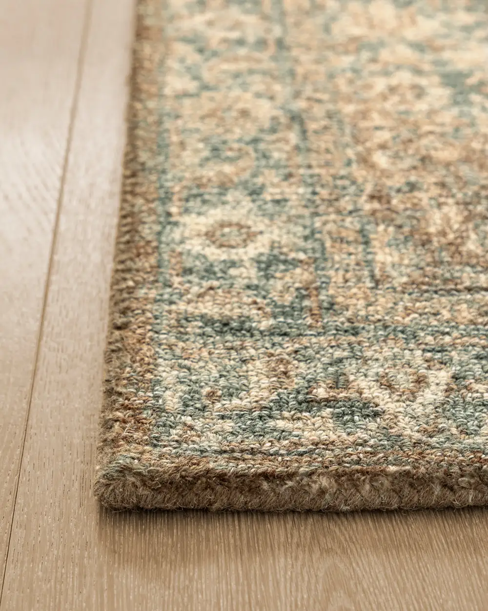 Textural Hand-Tufted Wool Area Rug