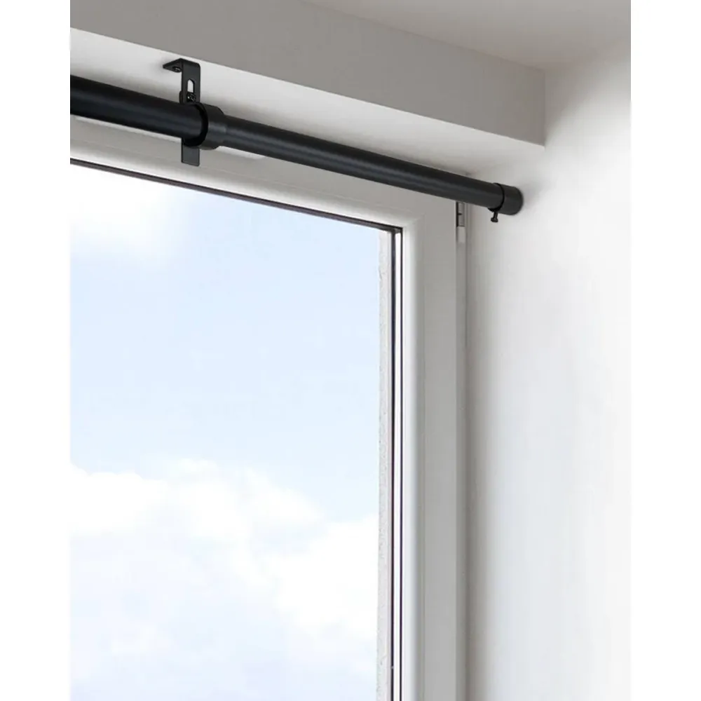 2-Piece Steel Decorative Curtain Rod Finial Set 1-Inch