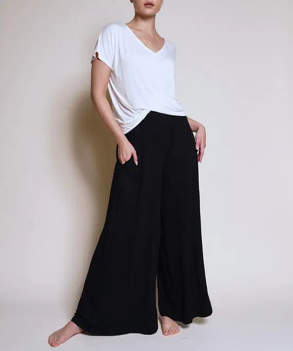 Bamboo Twist Front Dolman Top Tee