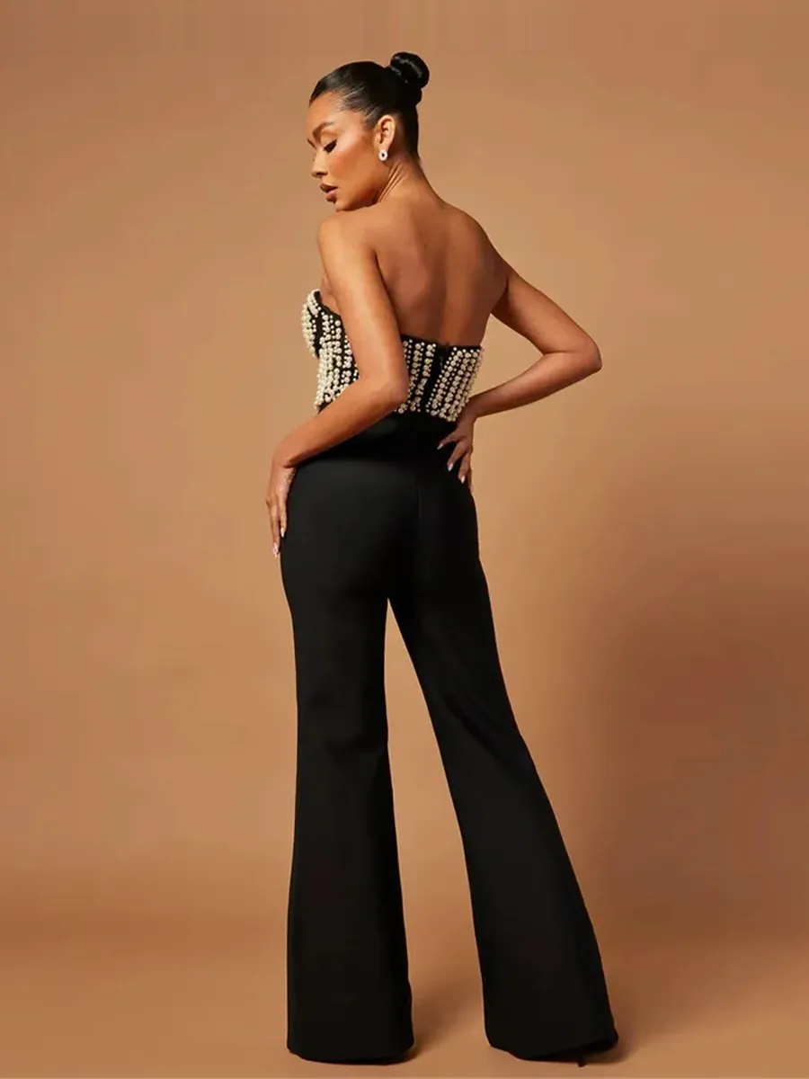 Mariela Jumpsuit In Black
