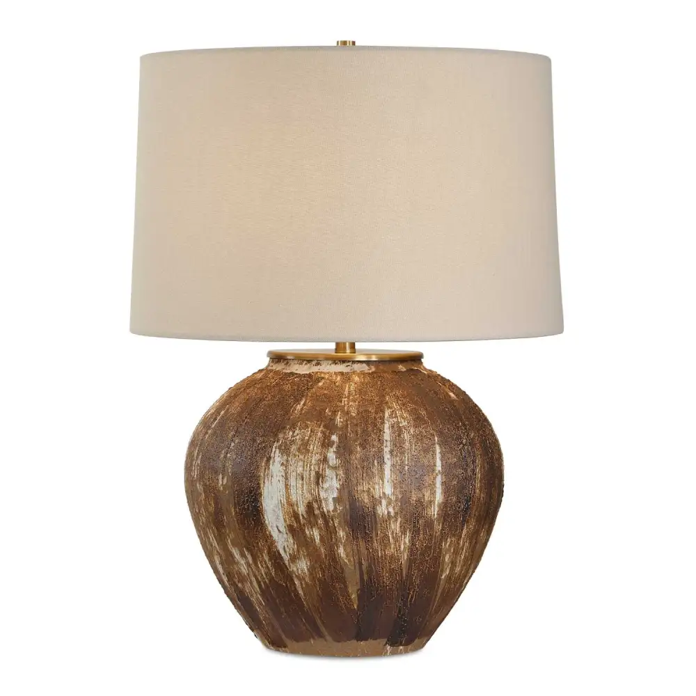 Brushstrokes Ceramic Table Lamp