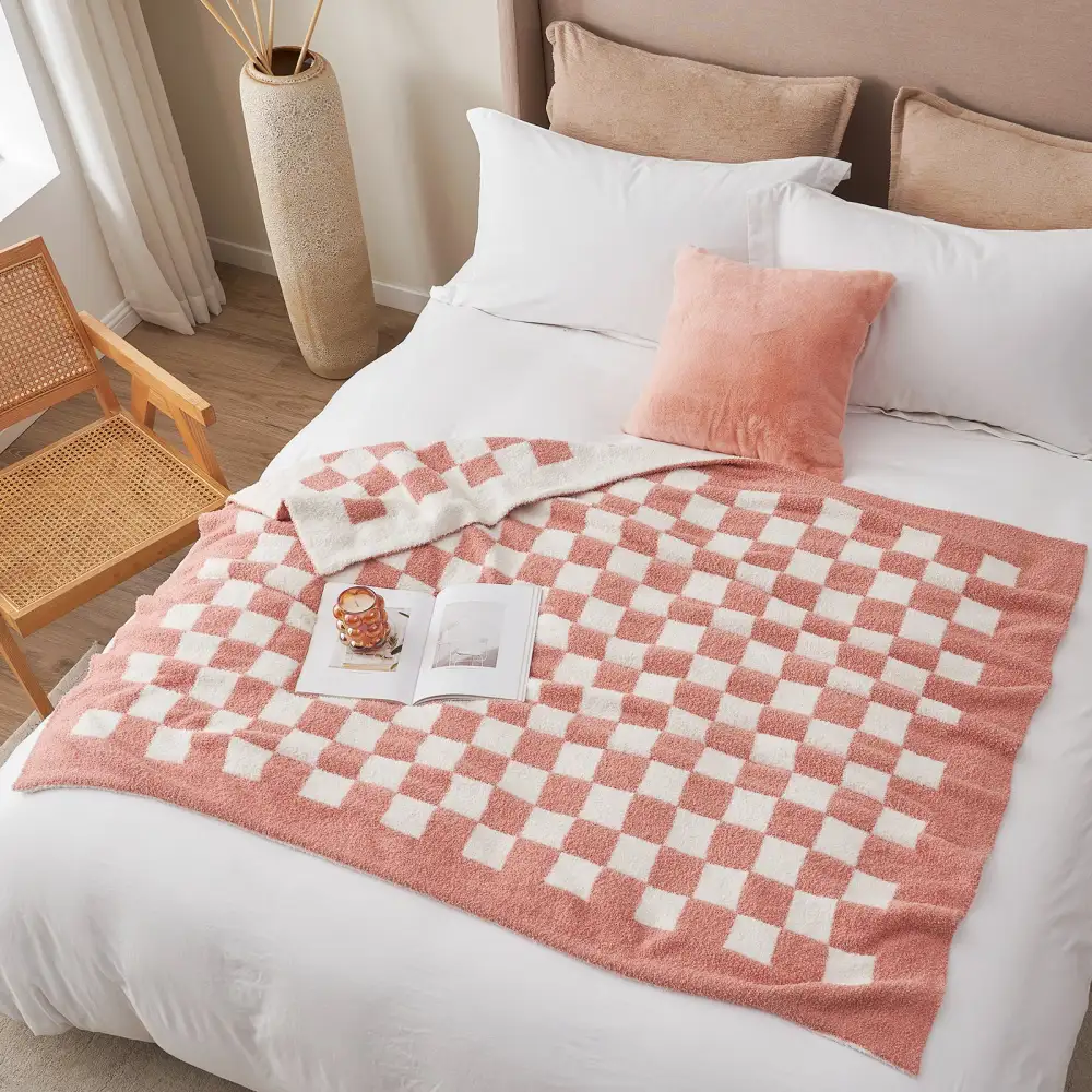 Cozy Checkered Blanket