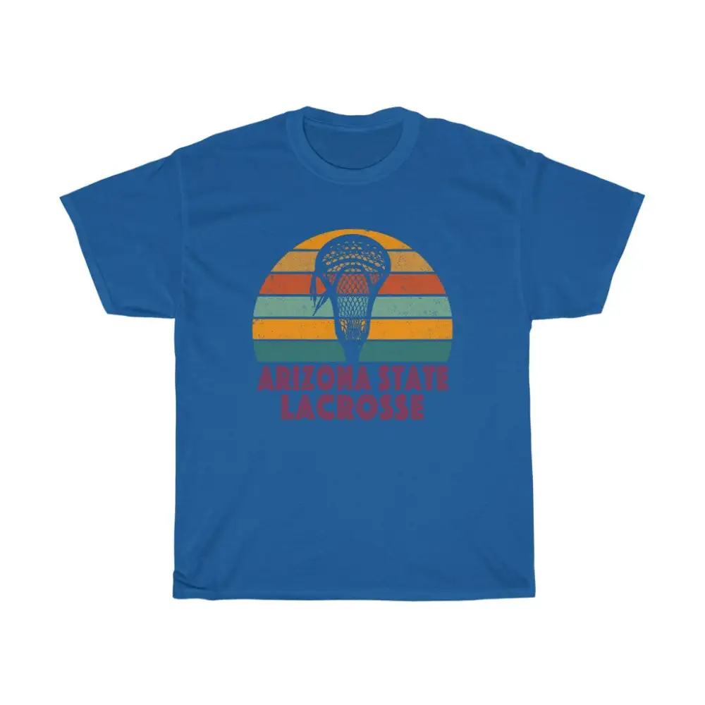 Arizona State Lacrosse Retro Sunset T-Shirt