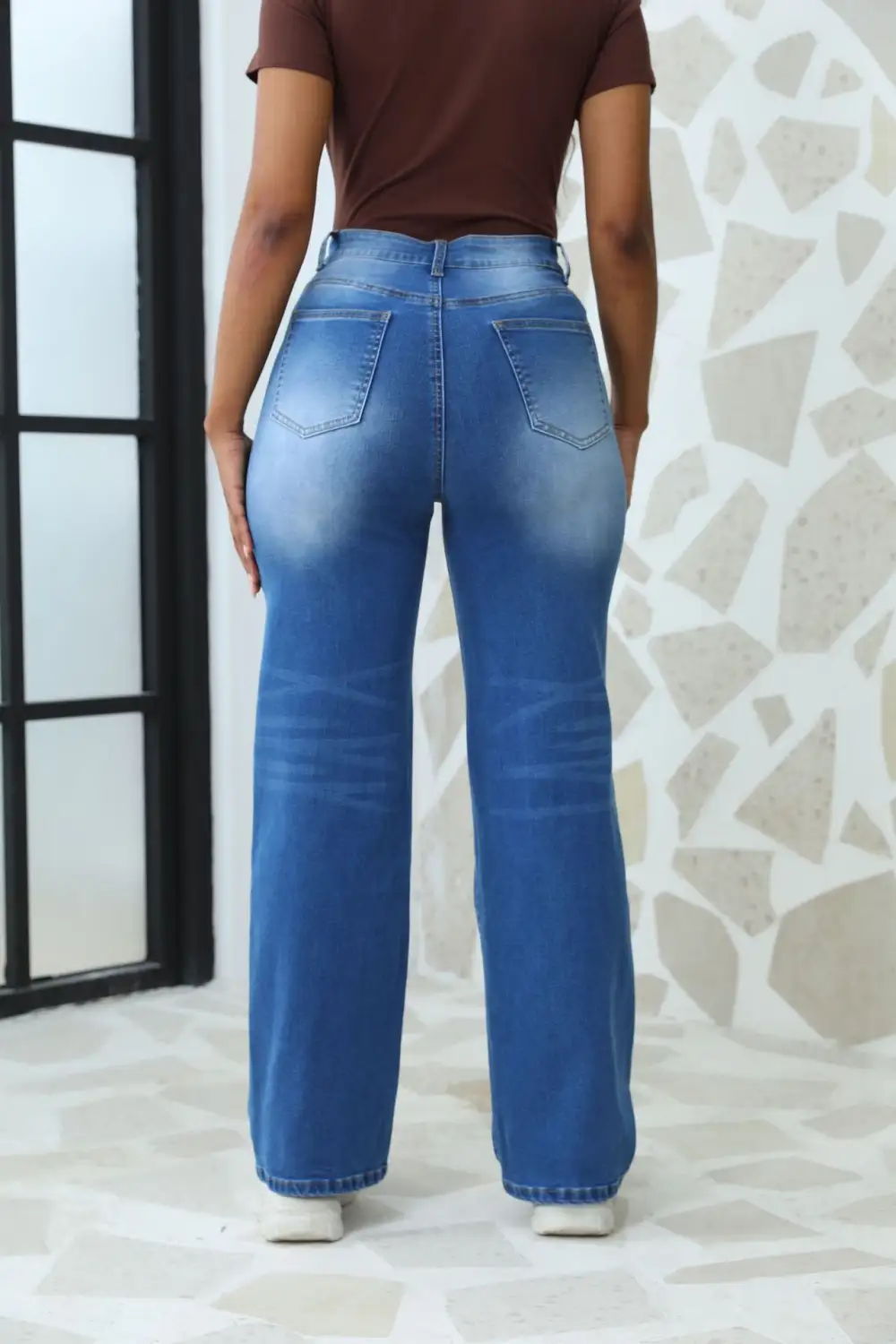 Retro Straight Loose Casual Jeans